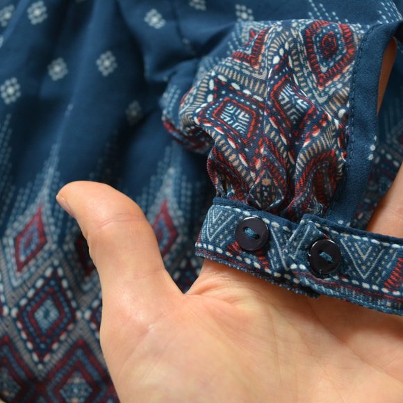 2\15$ Marine blue romper - Picture 6 of 7